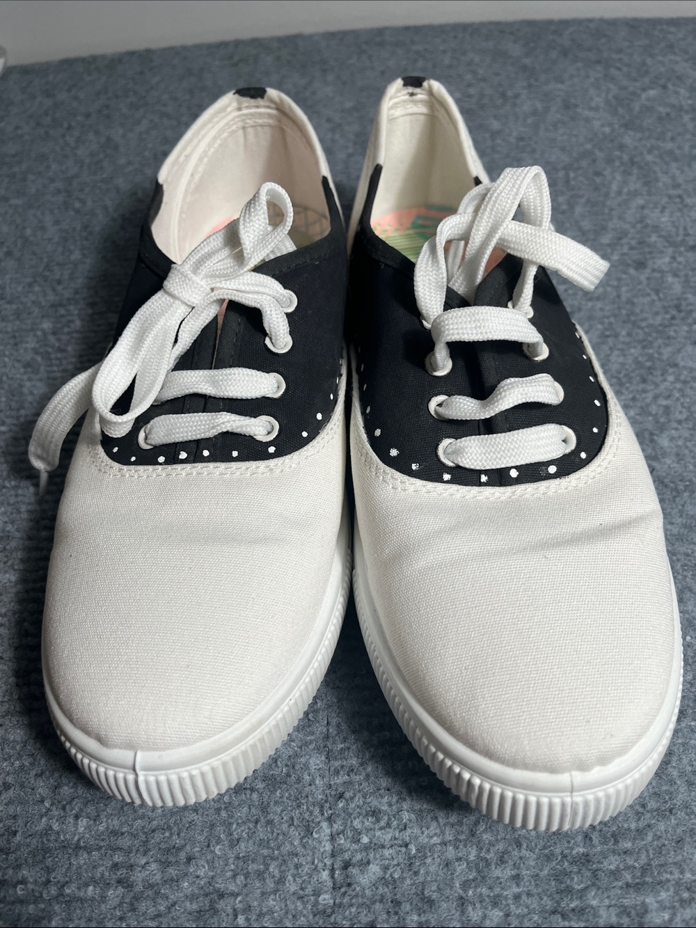 hand painted saddle sneakers